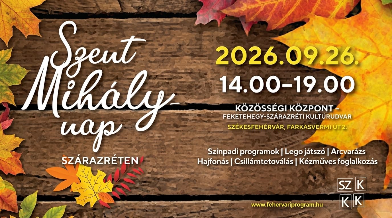 Szüreti táncok, K-pop és szöcskepark – Szent Mihály-nap Szárazréten