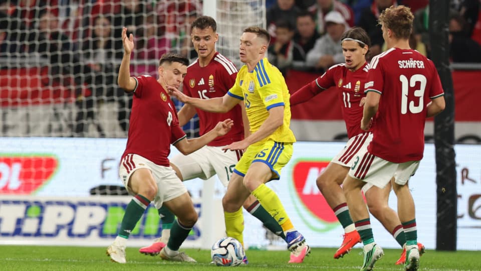 Magyarország - Ukrajna 0-1