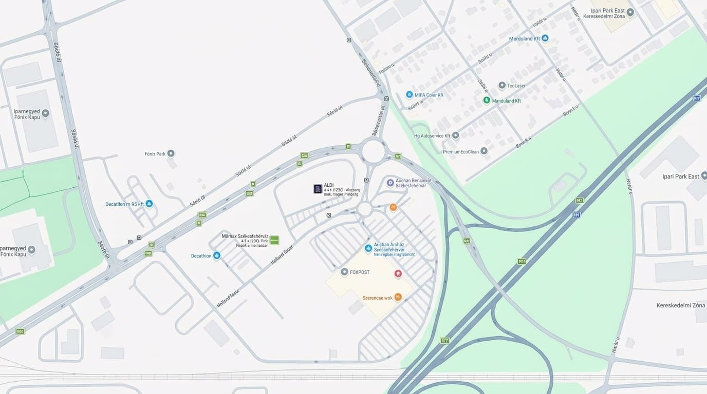 Szombaton lezárják az Auchan-körforgalmat a 8-as főútnál