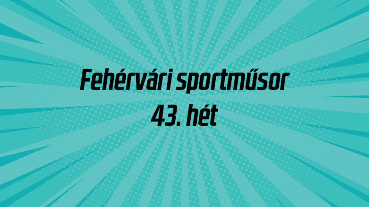 Hoki két felvonásban, hazai Vidi-meccsek és röplabdadupla: nyolc találkozó vár a fehérvári csapatokra