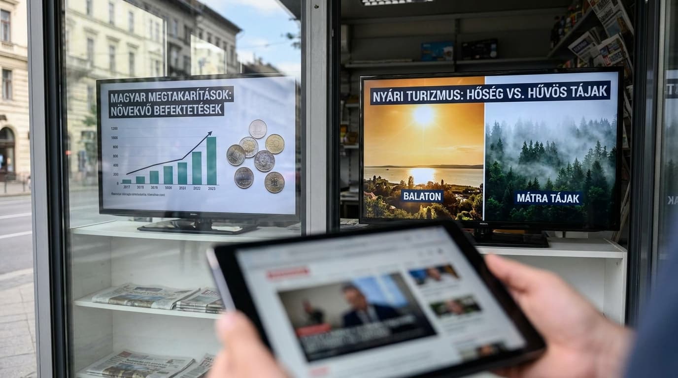 Átrendeződik a magyarok pénze: kevesebb állampapír, több kockázat – közben a turizmus is új kihívásokkal küzd