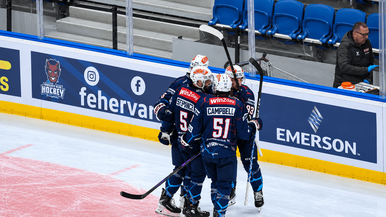 ICEHL: Kuralt és Cyr góljaival nyert újra otthon a Fehérvár - videó